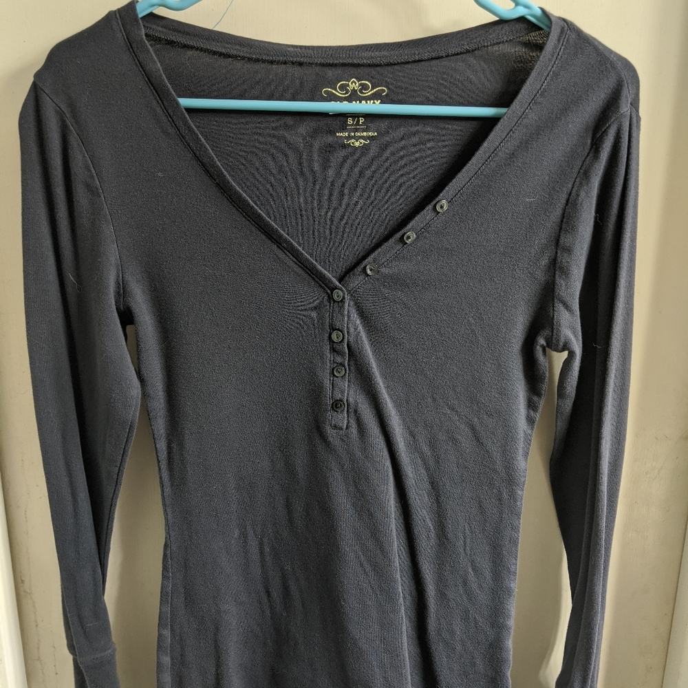 Slate grey henley